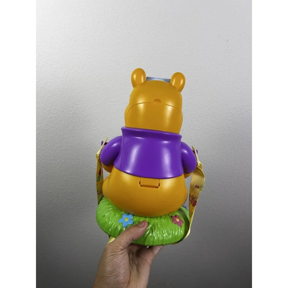 Disney Parks Winnie the Pooh Piglet Easter Popcorn Bucket Bunny Ears With Strap